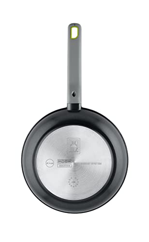 BRA COOKWARE Life Ceramic Nonstick Sauté Pan w/Glass Lid | 12.6 Inch 4.79 Quart Recycled Aluminum Deep Pan | Dual-Handle Braiser | Ceramic Non-Stick Coating | PFOA Free | All Cooktops & Oven Safe