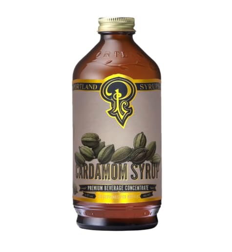 Portland Syrups Brown Sugar Simple Syrup - Drink Mix for Crafting Cocktails, Sugar Syrup for Drinks, Simple Syrup for Coffee, Mocktails, Baking, 12 oz, Pack of 2