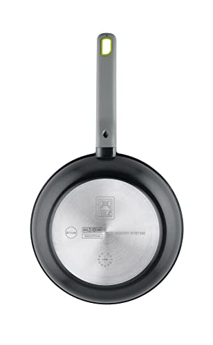 BRA COOKWARE Life Ceramic Nonstick Sauté Pan w/Glass Lid | 12.6 Inch 4.79 Quart Recycled Aluminum Deep Pan | Dual-Handle Braiser | Ceramic Non-Stick Coating | PFOA Free | All Cooktops & Oven Safe