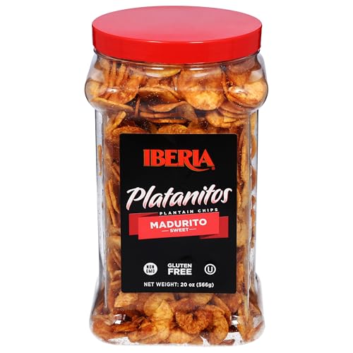 Iberia Saladito Lightly Salted Plantain Chips , 20 Oz.