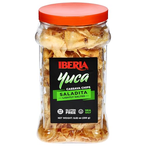 Iberia Saladito Lightly Salted Plantain Chips , 20 Oz.