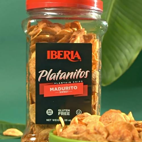 Iberia Saladito Lightly Salted Plantain Chips , 20 Oz.