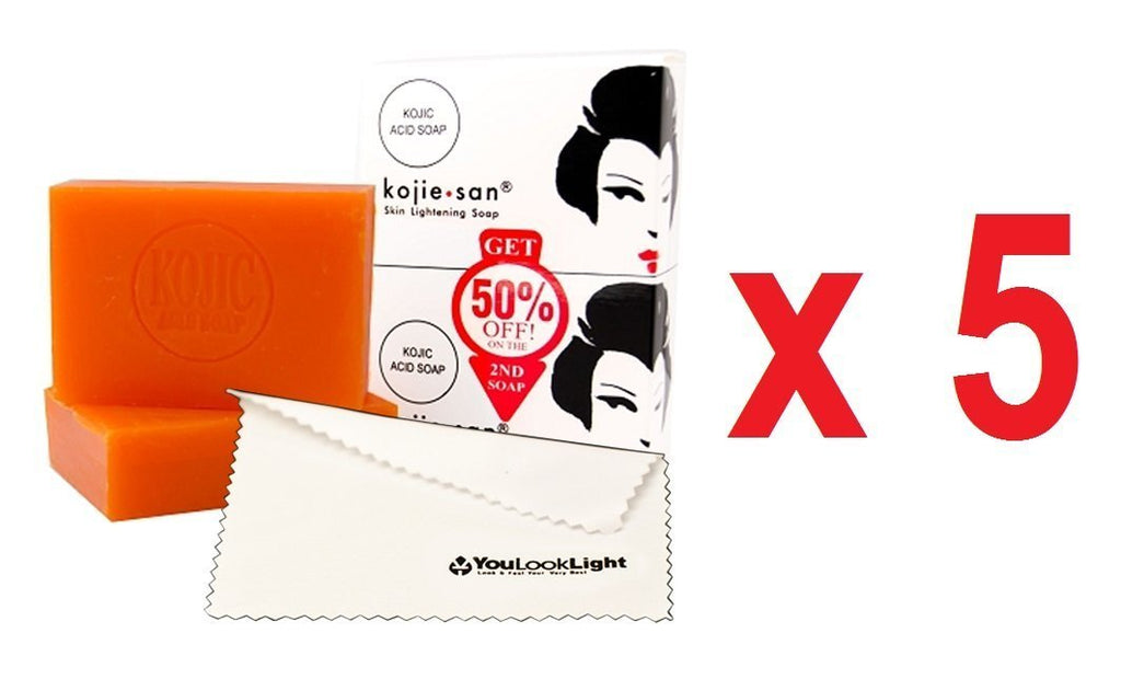 Kojie San Orange Whitening Soap, 3 x 65 g