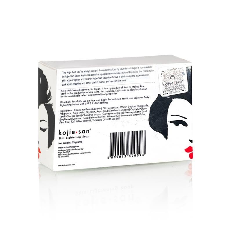Kojie San Orange Whitening Soap, 3 x 65 g