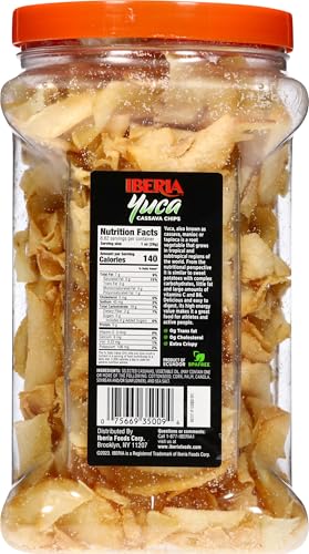 Iberia Saladito Lightly Salted Plantain Chips , 20 Oz.