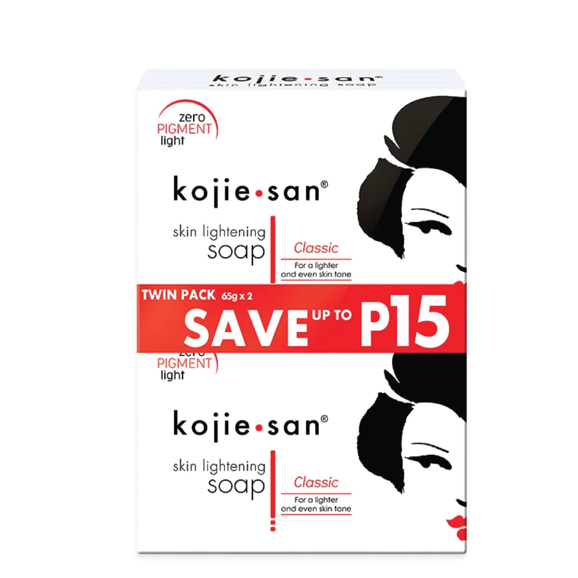Kojie San Orange Whitening Soap, 3 x 65 g