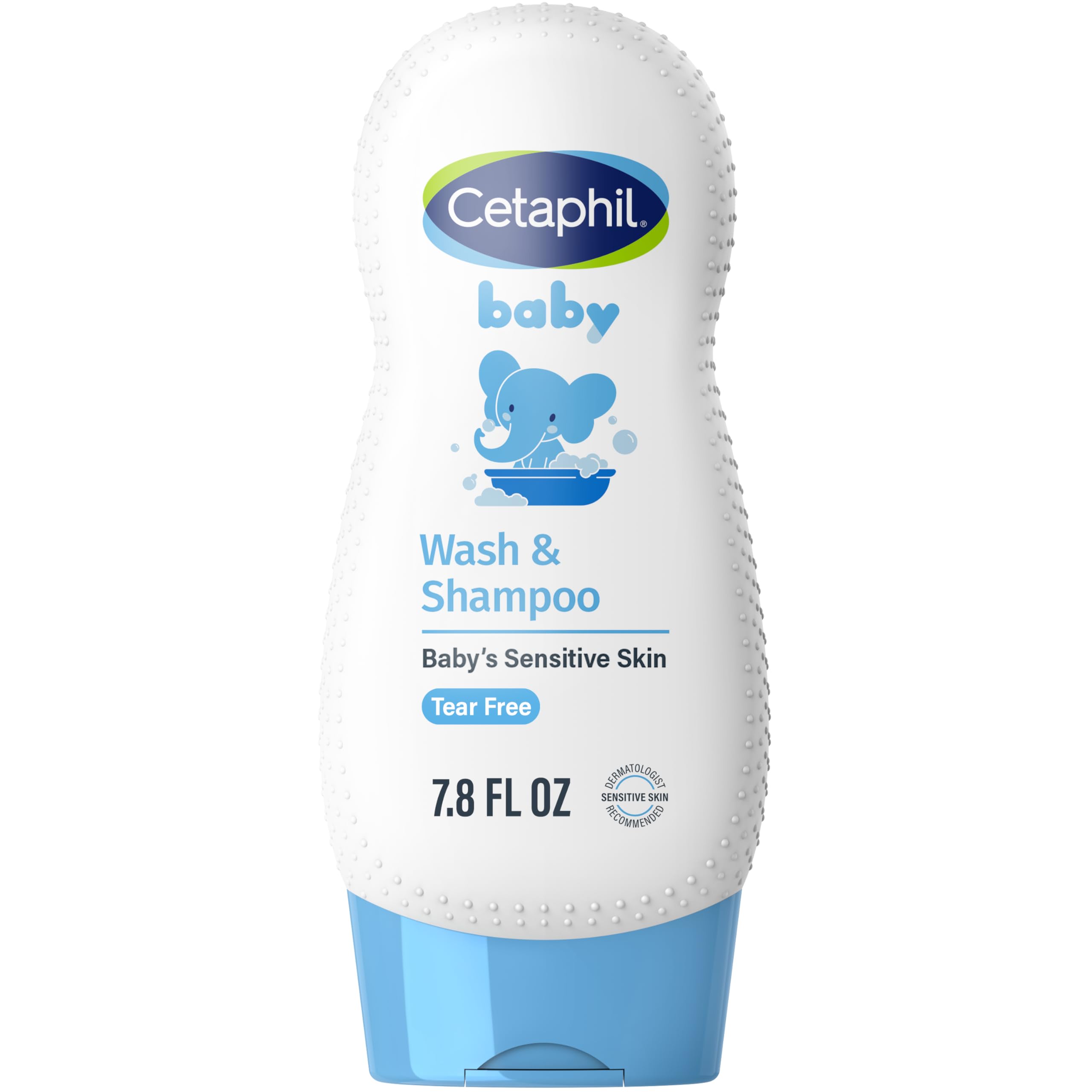 Cetaphil Baby Wash & Shampoo Plus Body Lotion, Healthy Skin Essentials, Head to Toe Hydration for up to 24 Hours, for Delicate, Sensitive Skin, 2-Pack,White