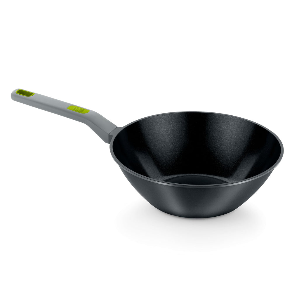 BRA COOKWARE Life Ceramic Nonstick Sauté Pan w/Glass Lid | 12.6 Inch 4.79 Quart Recycled Aluminum Deep Pan | Dual-Handle Braiser | Ceramic Non-Stick Coating | PFOA Free | All Cooktops & Oven Safe