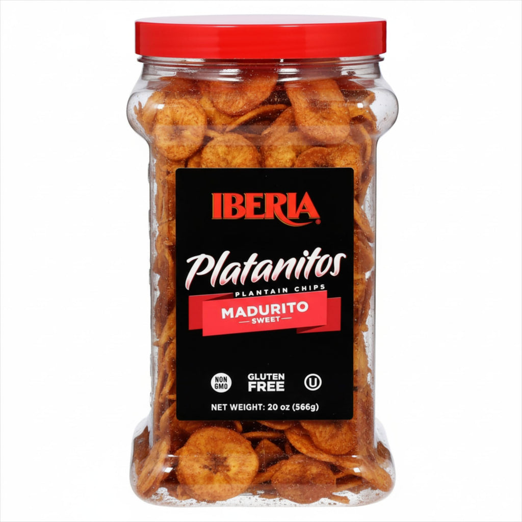 Iberia Saladito Lightly Salted Plantain Chips , 20 Oz.