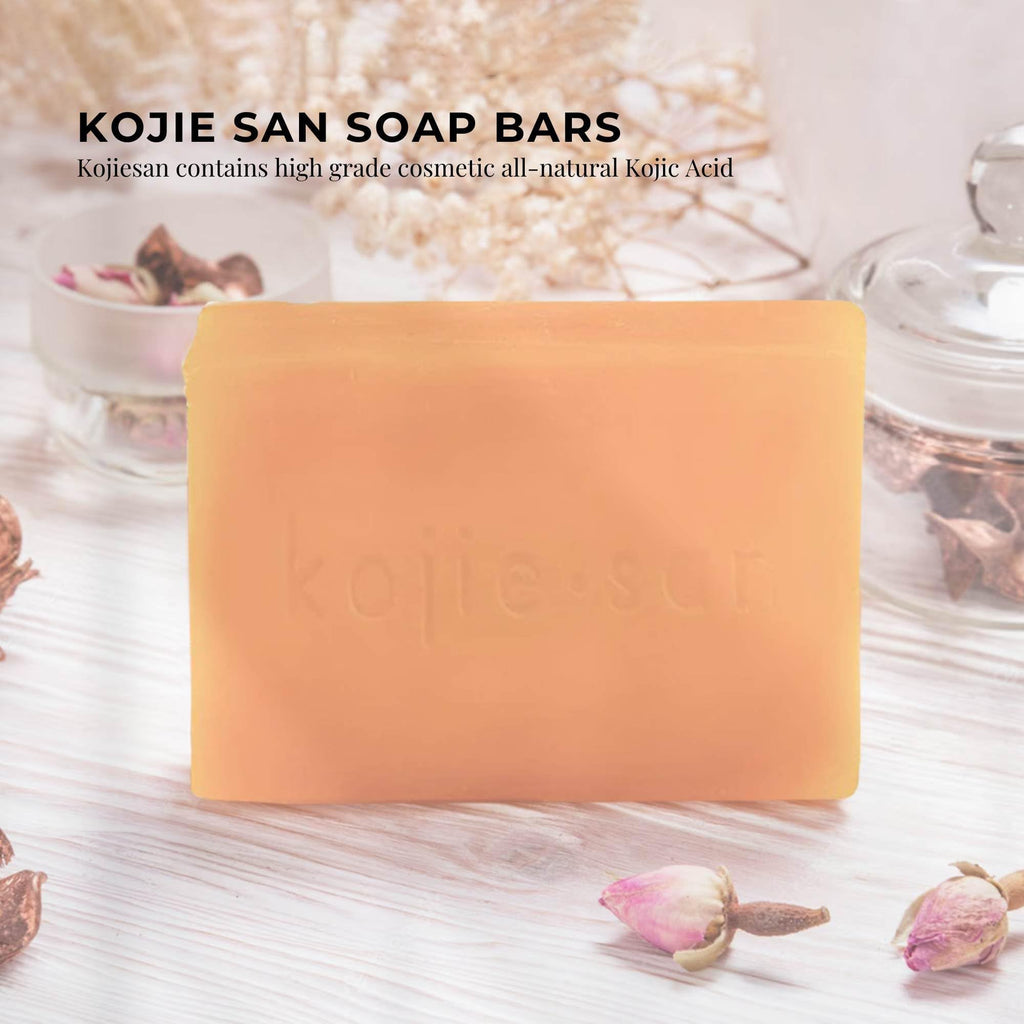 Kojie San Orange Whitening Soap, 3 x 65 g