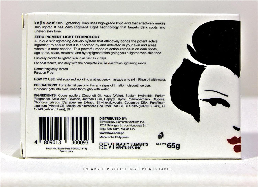 Kojie San Orange Whitening Soap, 3 x 65 g