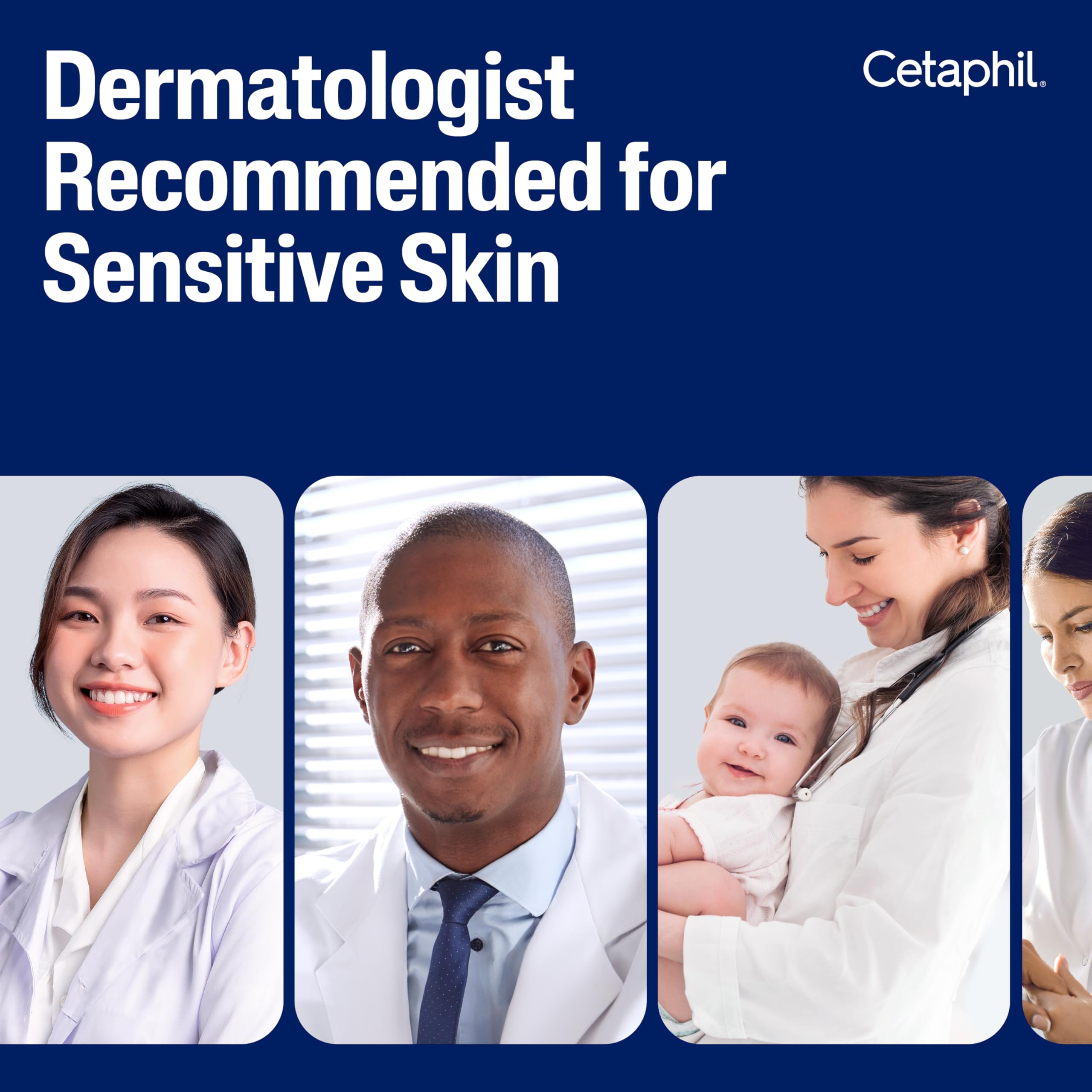 Cetaphil Baby Wash & Shampoo Plus Body Lotion, Healthy Skin Essentials, Head to Toe Hydration for up to 24 Hours, for Delicate, Sensitive Skin, 2-Pack,White