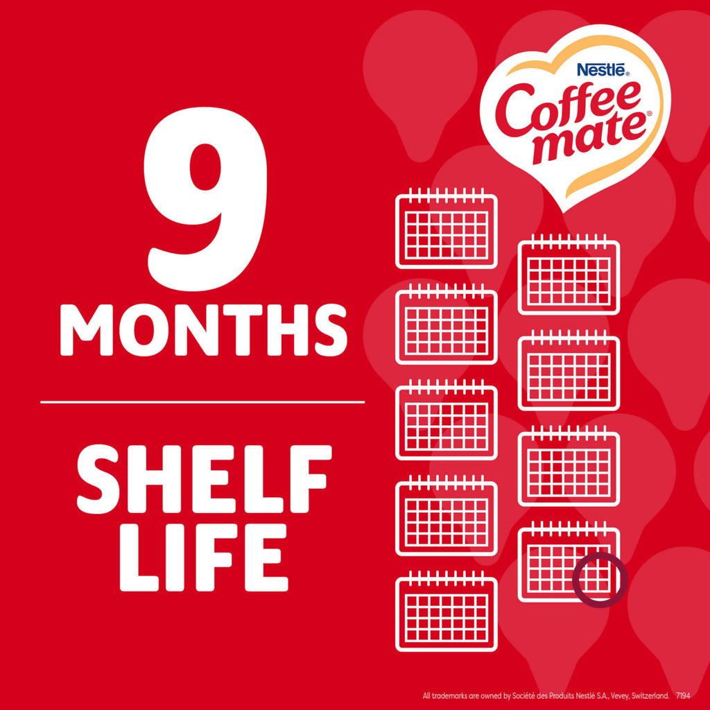 Nestle Coffee mate Creamer Singles Variety Pack, Original, French Vanilla, Hazelnut, Non Dairy, No Refrigeration, 150 Count (Pack of 3)