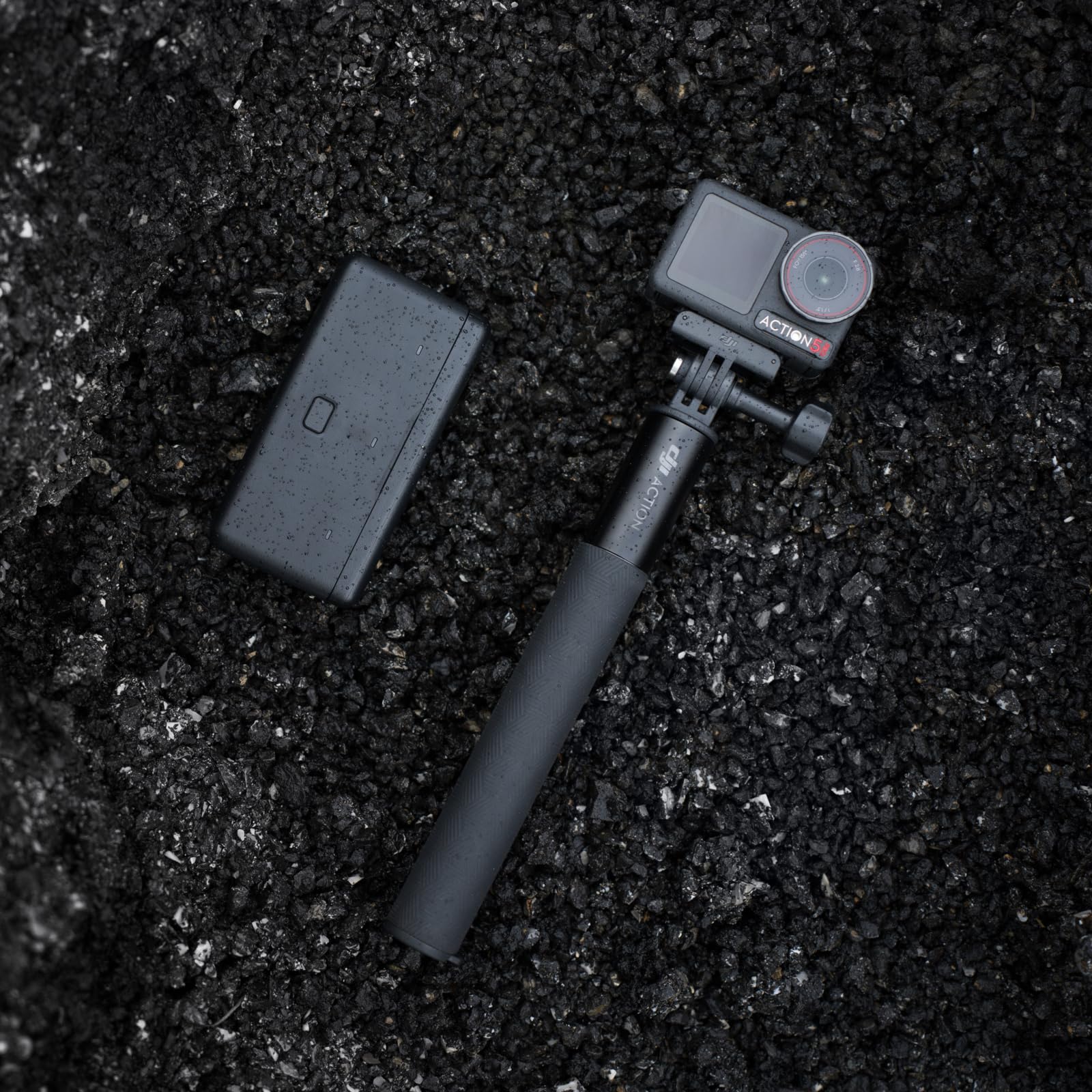DJI Osmo Action 5 Pro Adventure Combo, 4K with 1/1.3" Sensor, 12h Extended Battery Life with 3 Batteries, Stabilization, Dual OLED Touchscreens, Mini Action Camera for Travel, Vlog